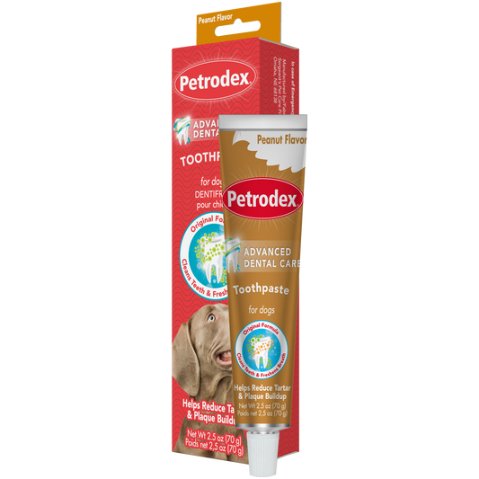 Petrodex 犬用牙膏花生口味 2.5安士 #狗牙膏 #免沖洗 #不起泡